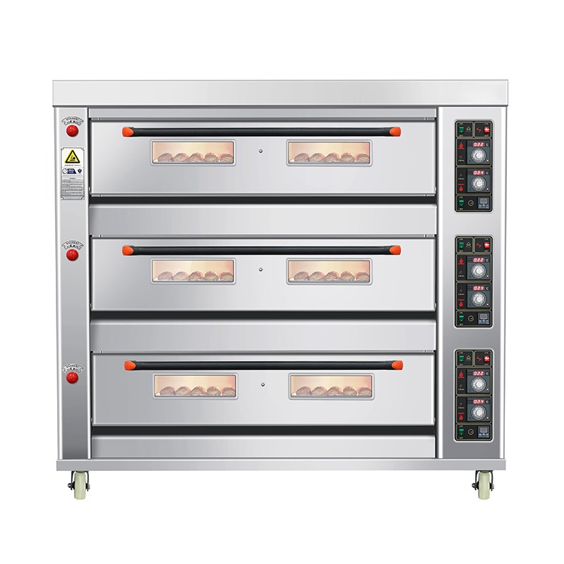 TRIPLE DECK 9 TRAY GAS OVEN (GDO39)